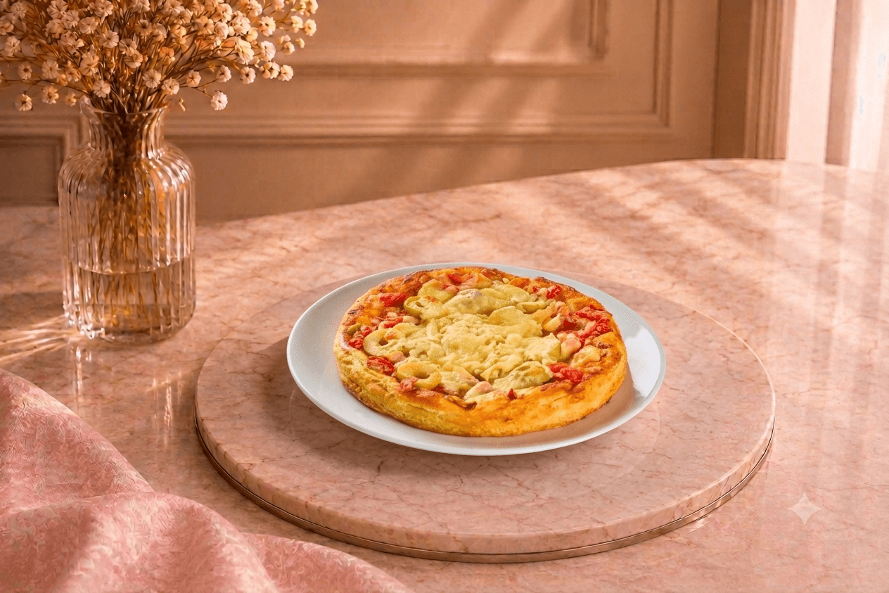 Vegetable Pizza Piece