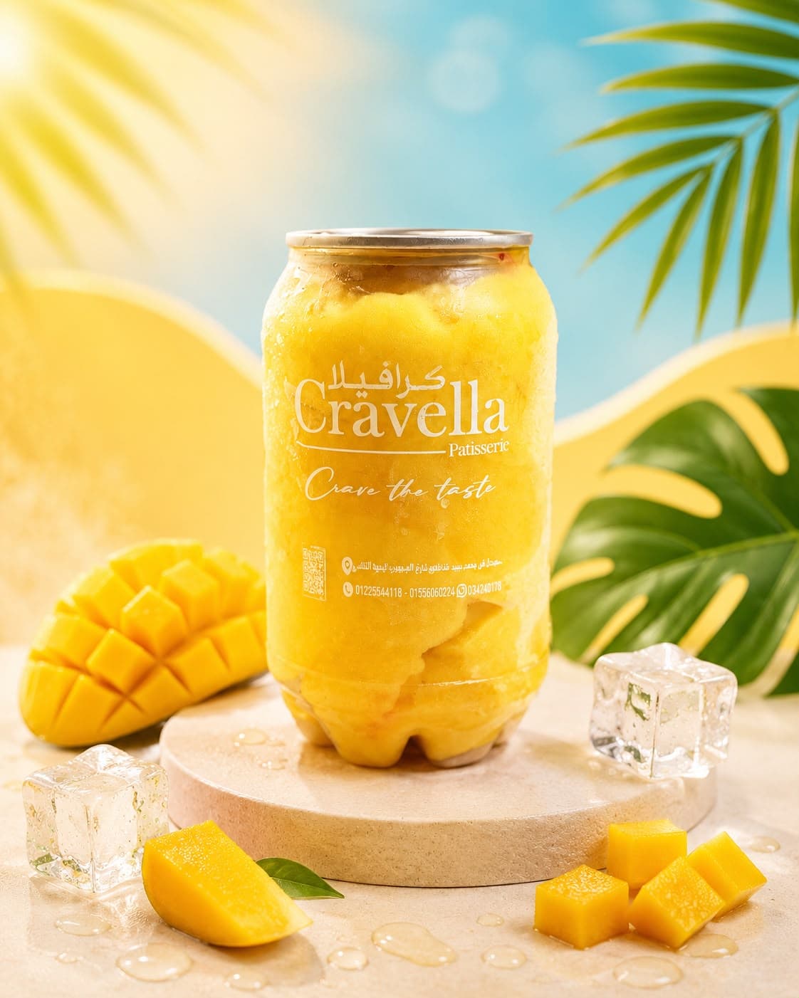 Ice cream Can Mango